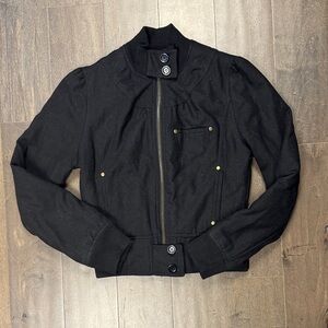 Better B Black Bomber Jacket